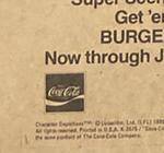 1980 Burger King Empire Strikes Back Super Scene Collection #3A Princess Leia studies… Back