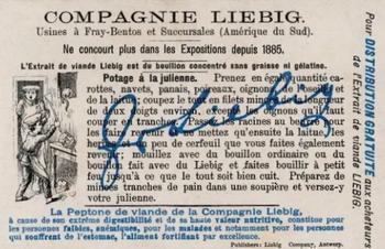 1901 Liebig (The Chrismas Tree II) (French text) (F676, S656) #1 Christmas Tree Back
