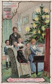1901 Liebig (The Chrismas Tree II) (French text) (F676, S656) #5 Christmas Tree Front