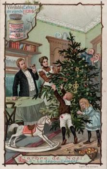 1901 Liebig (The Chrismas Tree II) (French text) (F676, S656) #6 Christmas Tree Front