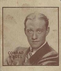 1933 General Gum Movie Stars (R97-2} #NNO Conrad Nagel Front