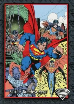 1993 SkyBox The Return of Superman - Factory Set Exclusives #SP1 Earth's Greatest Hero! Front