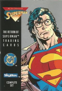 1993 SkyBox The Return of Superman - Factory Set Exclusives #NNO The Return of Superman Trading Cards Front