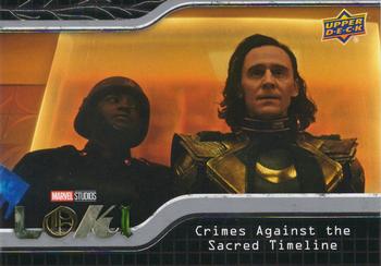 2023 Upper Deck Marvel Loki Season 1 #2 Crimes Against the Sacred Timeline Front