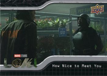 2023 Upper Deck Marvel Loki Season 1 #22 How Nice to Meet You Front