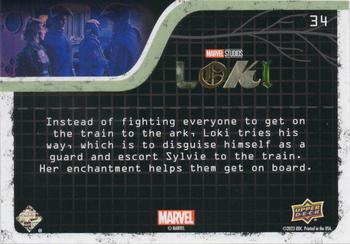 2023 Upper Deck Marvel Loki Season 1 #34 We're Doing This My Way Back