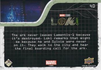 2023 Upper Deck Marvel Loki Season 1 #40 That's Our Ride Back