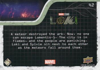 2023 Upper Deck Marvel Loki Season 1 #42 Out of Time Back