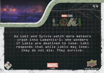 2023 Upper Deck Marvel Loki Season 1 #44 What Makes a Loki, a Loki? Back