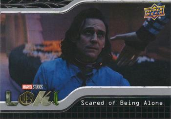 2023 Upper Deck Marvel Loki Season 1 #47 Scared of Being Alone Front