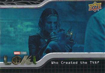 2023 Upper Deck Marvel Loki Season 1 #61 Who Created the TVA? Front