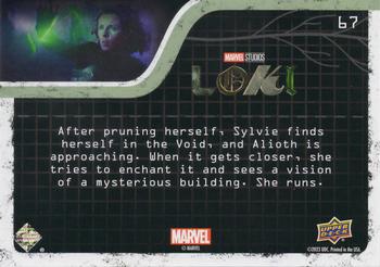 2023 Upper Deck Marvel Loki Season 1 #67 Sylvie Meets Alioth Back