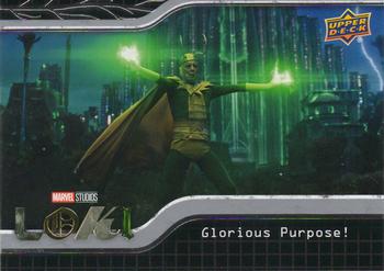 2023 Upper Deck Marvel Loki Season 1 #74 Glorious Purpose! Front