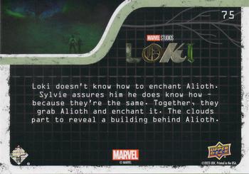 2023 Upper Deck Marvel Loki Season 1 #75 We're the Same Back