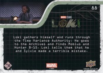 2023 Upper Deck Marvel Loki Season 1 #88 A Terrible Mistake Back