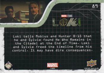 2023 Upper Deck Marvel Loki Season 1 #89 We Freed the Timeline Back