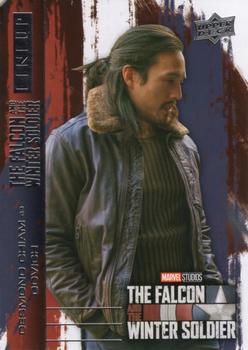 2023 Upper Deck Marvel The Falcon and The Winter Soldier - Lineup #LU-5 Desmond Chiam as Dovich Front