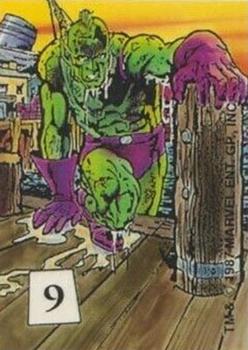 1987 Comic Images Mutant Hall of Fame Stickers #9 Triton Front