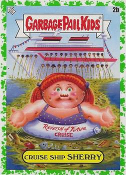 2021 Topps Garbage Pail Kids Go on Vacation - Booger Green #2b Cruise Ship Sherry Front