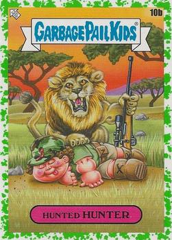 2021 Topps Garbage Pail Kids Go on Vacation - Booger Green #10b Hunted Hunter Front