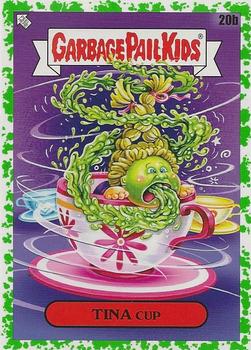 2021 Topps Garbage Pail Kids Go on Vacation - Booger Green #20b Tina Cup Front
