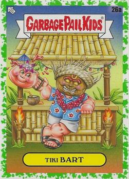2021 Topps Garbage Pail Kids Go on Vacation - Booger Green #26a Tiki Bart Front