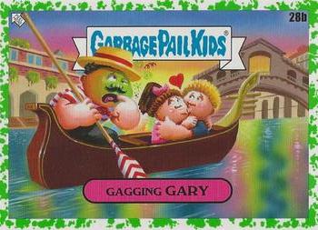 2021 Topps Garbage Pail Kids Go on Vacation - Booger Green #28b Gagging Gary Front