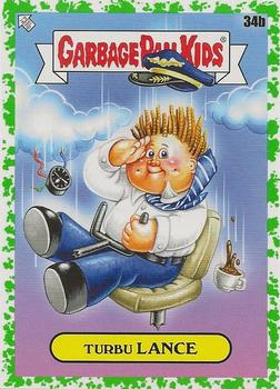 2021 Topps Garbage Pail Kids Go on Vacation - Booger Green #34b Turbu Lance Front