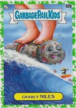 2021 Topps Garbage Pail Kids Go on Vacation - Booger Green #52b Gnarly Niles Front