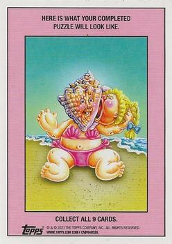 2021 Topps Garbage Pail Kids Go on Vacation - Booger Green #64b Spring Brock Back