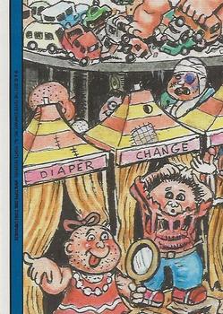 2021 Topps Garbage Pail Kids Go on Vacation - Booger Green #72b Pier Pierre Back