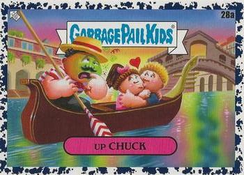 2021 Topps Garbage Pail Kids Go on Vacation - Bruised Black #28a Up Chuck Front