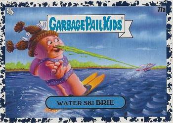 2021 Topps Garbage Pail Kids Go on Vacation - Bruised Black #77a Water Ski Brie Front