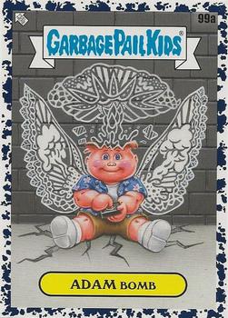 2021 Topps Garbage Pail Kids Go on Vacation - Bruised Black #99a Adam Bomb Front