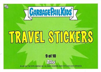 2021 Topps Garbage Pail Kids Go on Vacation - Travel Stickers #9 London Back