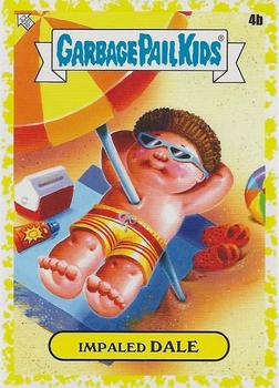 2021 Topps Garbage Pail Kids Go on Vacation - Phlegm Yellow #4b Impaled Dale Front