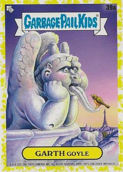2021 Topps Garbage Pail Kids Go on Vacation - Phlegm Yellow #39a Garth Goyle Front