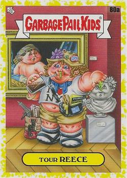 2021 Topps Garbage Pail Kids Go on Vacation - Phlegm Yellow #80a Tour Reece Front