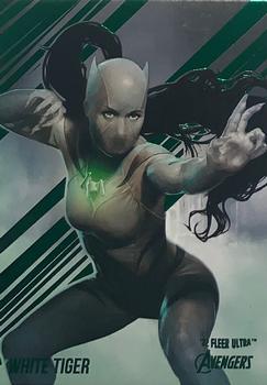 2022 Fleer Ultra Marvel Avengers - Green Foil #86 White Tiger Front