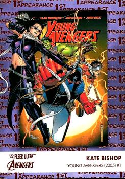 2022 Fleer Ultra Marvel Avengers - 1st Appearances Orange Foil #FA-14 Kate Bishop Front