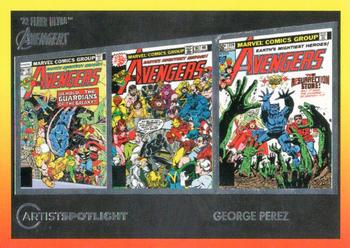 2022 Fleer Ultra Marvel Avengers - Artist Spotlight #AS-4 George Perez Front