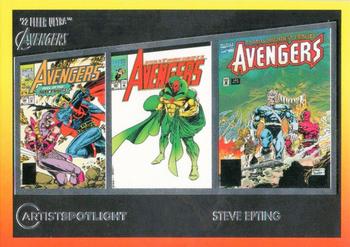 2022 Fleer Ultra Marvel Avengers - Artist Spotlight #AS-6 Steve Epting Front