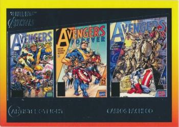 2022 Fleer Ultra Marvel Avengers - Artist Spotlight #AS-7 Carlos Pacheco Front