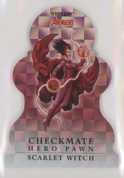 2022 Fleer Ultra Marvel Avengers - Checkmate #CP-5 Scarlet Witch Front