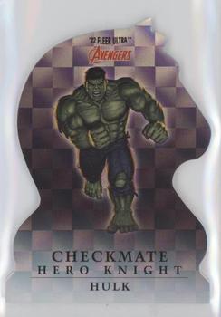 2022 Fleer Ultra Marvel Avengers - Checkmate #CP-12 Hulk Front