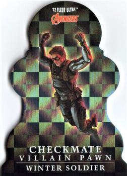 2022 Fleer Ultra Marvel Avengers - Checkmate #CP-19 Winter Soldier Front