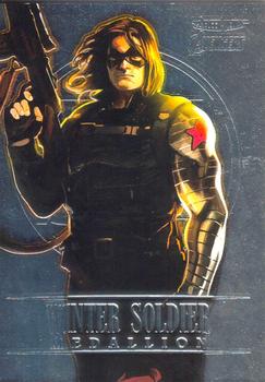 2022 Fleer Ultra Marvel Avengers - Medallions #M-50 Winter Soldier Front