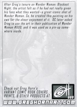 2022 Greg Horn Art (Series 1) #009 Wonder Woman Back