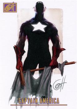 2022 Greg Horn Art (Series 1) #024 Captain America Front