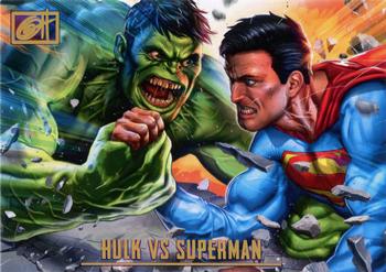 2022 Greg Horn Art (Series 1) #043 Hulk VS Superman Front